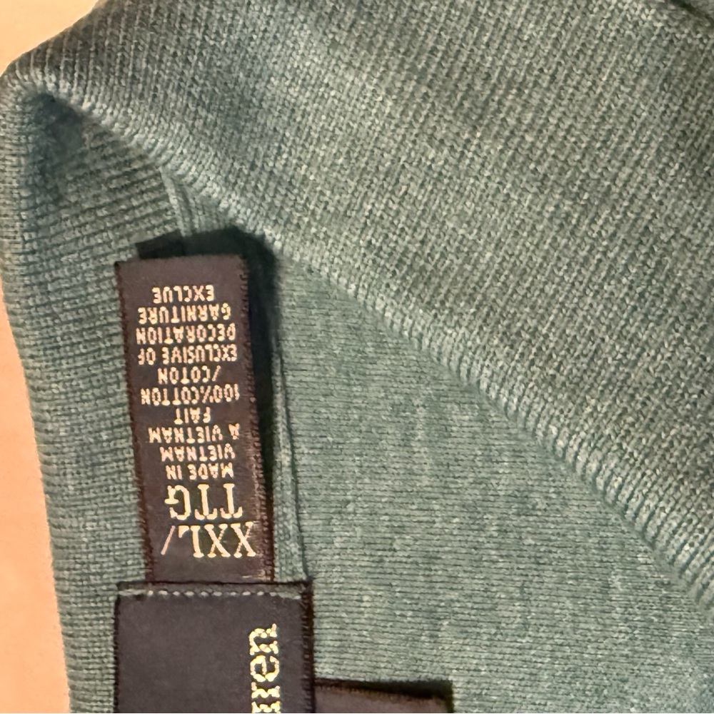 Polo by Ralph Lauren Men's Blue Polo Shirt - Picture 7 of 7
